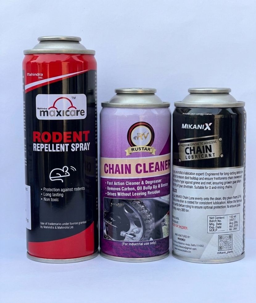 Printed Aerosol Tin Can